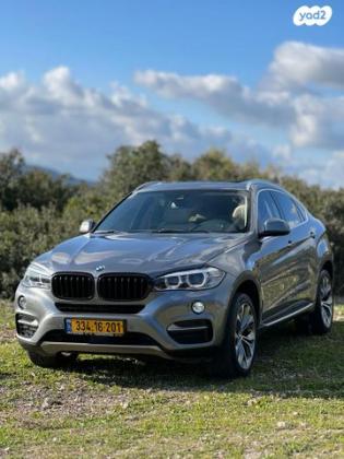 ב.מ.וו X6 4X4 XDRIVE30D Exclusive אוט' דיזל 3.0 (258 כ''ס) דיזל 2018 למכירה בכפר כנא