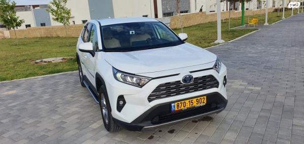 טויוטה RAV4 הייבריד E-xperience הייבריד 5 דל' אוט' 2.5 (178 כ''ס) בנזין 2022 למכירה בבאר שבע