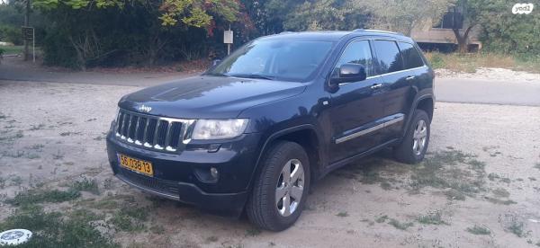 ג'יפ / Jeep גרנד צ'ירוקי 4X4 Limited אוט' דיזל 3.0 (241 כ''ס) דיזל 2012 למכירה בבנימינה גבעת עדה