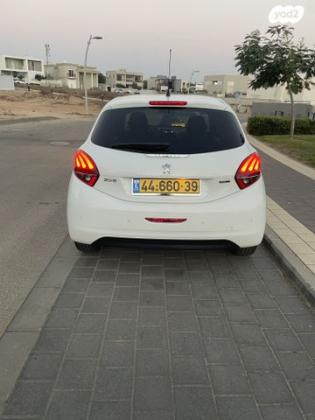 פיג'ו 208 Active Blue Hdi ידני דיזל 1.6 (100 כ"ס) דיזל 2016 למכירה בקיסריה