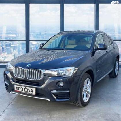 ב.מ.וו X4 4X4 XDRIVE20I Sport אוט' 2.0 (184 כ''ס) בנזין 2015 למכירה ברעננה