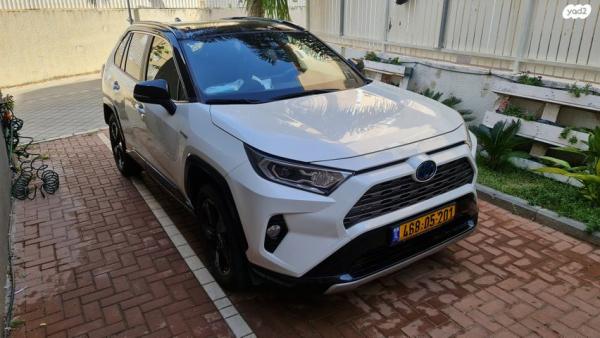 טויוטה RAV4 הייבריד E-motion Sky הייבריד אוט' 2.5 (178 כ''ס) בנזין 2019 למכירה בחיפה