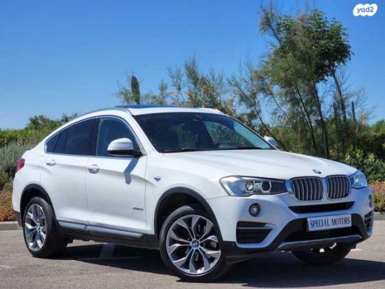 ב.מ.וו X4 4X4 XDRIVE28I Sport אוט' 2.0 (245 כ''ס) בנזין 2016 למכירה בראשון לציון