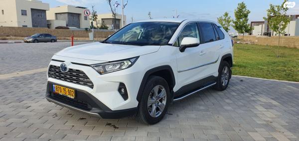 טויוטה RAV4 הייבריד E-xperience הייבריד 5 דל' אוט' 2.5 (178 כ''ס) בנזין 2022 למכירה בבאר שבע