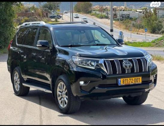 טויוטה לנד קרוזר ארוך 4X4 Limited אוט' דיזל 7 מק' 2.8 (177 כ"ס) דיזל 2019 למכירה בירושלים