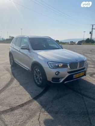 ב.מ.וו X3 4X4 XDRIVE20D X-Line אוט' דיזל 2.0 (190 כ''ס) דיזל 2017 למכירה בטורעאן