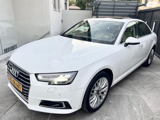 אאודי A4 Design Limited אוט' 2.0 (190 כ"ס) בנזין 2018 למכירה ביבנה