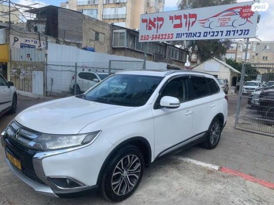 מיצובישי אאוטלנדר Premium אוט' 7 מק' 2.0 (150 כ''ס) בנזין 2016 למכירה בפתח תקווה