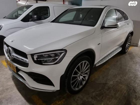 מרצדס GLC-Class קופה 4X4 GLC300E AMG Coupe הייבריד אוט' 2.0 (211 כ"ס) היברידי חשמל / בנזין 2021 למכירה בפתח תקווה