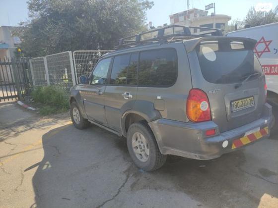 יונדאי טאראקן 4X4 GLS אוט' דיזל 5 מק' 2.9 (150 כ''ס) דיזל 2003 למכירה באשקלון