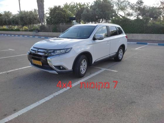 מיצובישי אאוטלנדר 4X4 Supreme אוט' 7 מק' 2.0 (150 כ"ס) בנזין 2018 למכירה בהרצליה