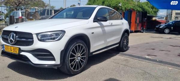 מרצדס GLC-Class קופה 4X4 GLC300 AMG Plu היבריד אוט' 2.0(211 כ''ס) ק1 היברידי חשמל / בנזין 2021 למכירה בקרית אתא