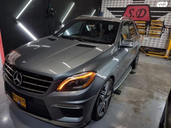 מרצדס ML Class 4X4 ML63 AMG אוט' 5.5 (525 כ''ס) בנזין 2014 למכירה במג'דל שמס