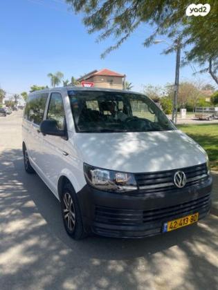 פולקסווגן טרנספורטר מסחרי/נוסעים Kombi קצר ידני דיזל 2-3 מק' 3 דל' 2.0 (84 כ''ס) דיזל 2017 למכירה בחיפה