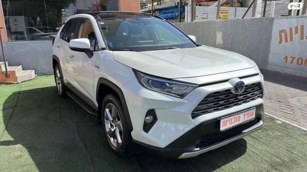 טויוטה RAV4 הייבריד 4X4 E-xclusive הייבריד אוט' 2.5 (178 כ''ס) בנזין 2020 למכירה בנתניה