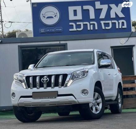 טויוטה לנד קרוזר ארוך 4X4 Luxury אוט' דיזל 7 מק' 2.8 (177 כ"ס) דיזל 2016 למכירה בבאר שבע