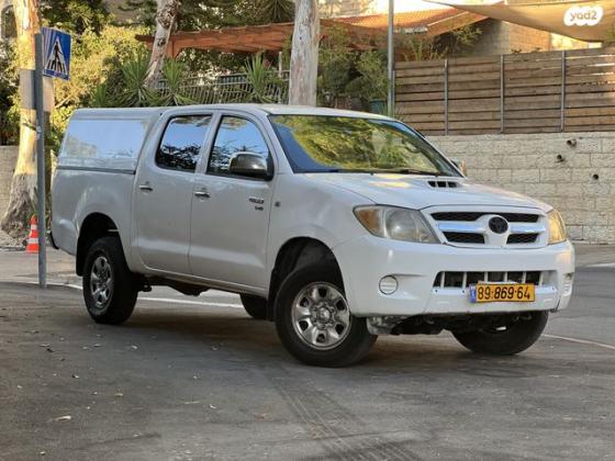 טויוטה היילקס ויגו 4X4 4X4 דאבל קבינה ידני דיזל 2.5 (120 כ''ס) דיזל 2008 למכירה בירושלים