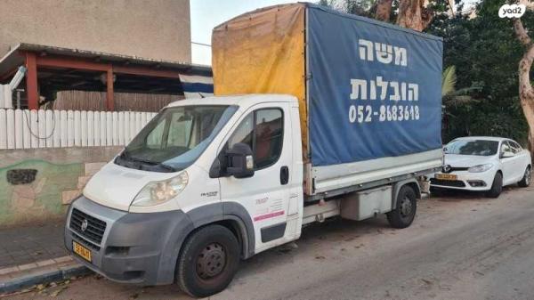 פיאט דוקאטו ארוך תא בודד + שלדה ידני דיזל 3.0 (157 כ''ס) דיזל 2013 למכירה בתל אביב יפו