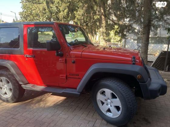 ג'יפ / Jeep רנגלר קצר 4X4 Sport אוט' 3.6 (280 כ''ס) בנזין 2017 למכירה בכפר תבור