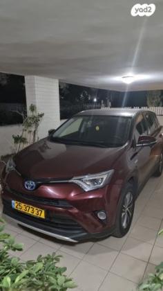 טויוטה RAV4 הייבריד Premium הייבריד אוט' 2.5 (155 כ''ס) בנזין 2016 למכירה בחיפה