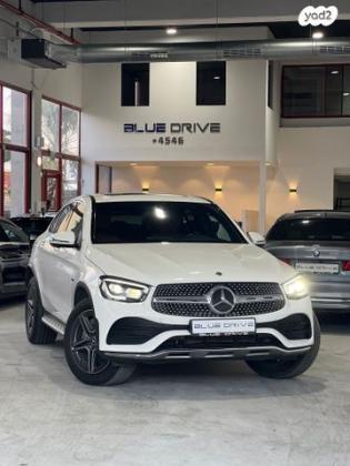 מרצדס GLC 4X4 GLC300E AMG הייבריד אוט' 2.0 (211 כ''ס) ק'-3 היברידי חשמל / בנזין 2021 למכירה בראשון לציון