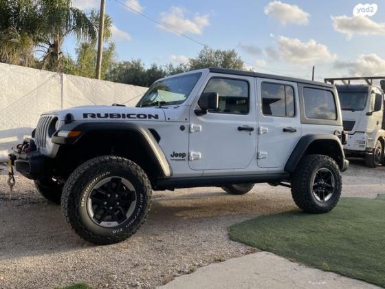 ג'יפ / Jeep רנגלר ארוך 4X4 Rubicon אוט' 3.6 (280 כ''ס) בנזין 2018 למכירה בגן יבנה