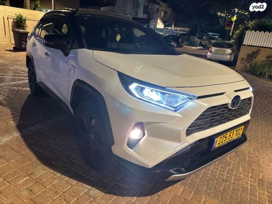 טויוטה RAV4 הייבריד E-motion Sky הייבריד אוט' 2.5 (178 כ''ס) בנזין 2019 למכירה בראשון לציון