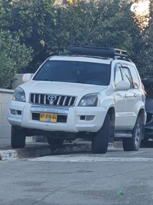 טויוטה לנד קרוזר ארוך 4X4 STD אוט' דיזל 8 מק' 3.0 (173 כ''ס) דיזל 2008 למכירה ביאנוח ג'ת