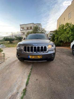 ג'יפ / Jeep גרנד צ'ירוקי 4X4 Limited אוט' דיזל 3.0 (241 כ''ס) דיזל 2011 למכירה בטבריה