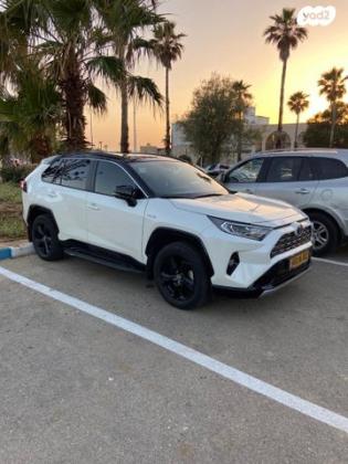 טויוטה RAV4 הייבריד E-motion Sky הייבריד אוט' 2.5 (178 כ''ס) בנזין 2021 למכירה באשדוד