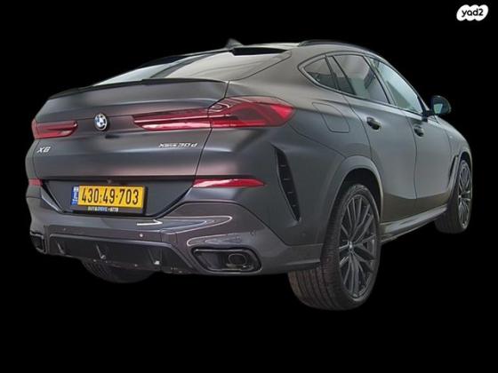 ב.מ.וו X6 XDRIVE 30D Black Vermil אוט' דיזל 3.0 (286 כ''ס) היברידי חשמל / דיזל 2023 למכירה ב