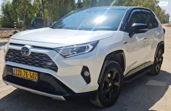 טויוטה RAV4 הייבריד E-motion הייבריד אוט' 2.5 (178 כ''ס) בנזין 2020 למכירה במבועים