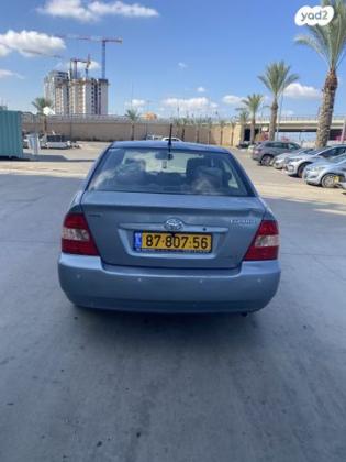 טויוטה קורולה GLI אוט' 1.6 (110 כ''ס) בנזין 2004 למכירה ברחובות