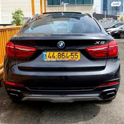 ב.מ.וו X6 4X4 XDRIVE50I Luxury אוט' 4.4 (449 כ''ס) בנזין 2017 למכירה בפתח תקווה