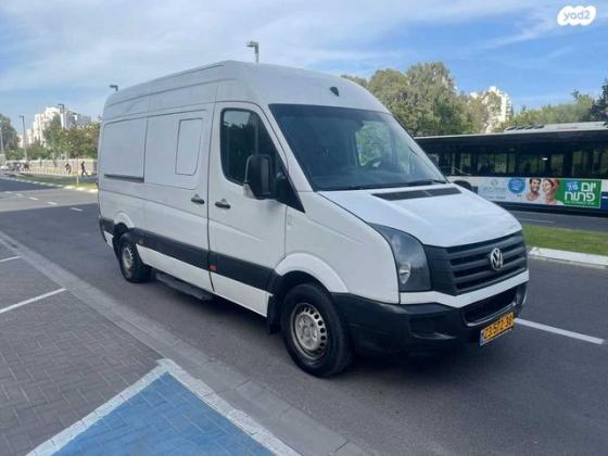 פולקסווגן קראפטר 35 Delivery Van ידני דיזל 3 מ' 3 ד' 2.0 (136 כ''ס) דיזל 2016 למכירה בתל אביב יפו