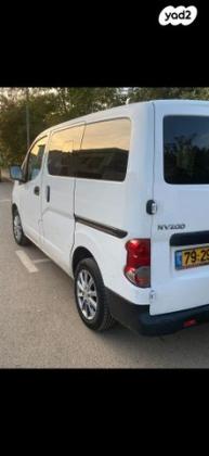 ניסאן NV200 Visia ידני דיזל 5 מק' 1.5 (90 כ''ס) דיזל 2017 למכירה בראשון לציון