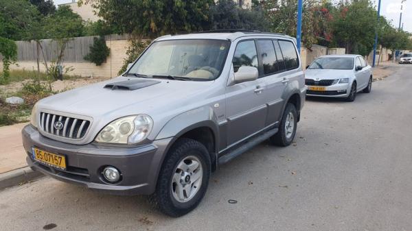 יונדאי טאראקן 4X4 GLS אוט' דיזל 5 מק' 2.9 (150 כ''ס) דיזל 2004 למכירה בתל אביב יפו