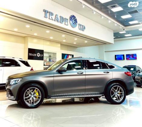 מרצדס GLC-Class קופה 4X4 GLC250 4MATIC Coupe AMG אוט' 2.0 (211 כ''ס) בנזין 2017 למכירה בראשון לציון