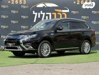 מיצובישי אאוטלנדר PHEV 4X4 Luxury הייבריד אוט' 5 מק' 2.4 (135 כ''ס) היברידי חשמל / בנזין 2019 למכירה בחיפה