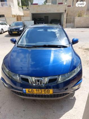 הונדה סיוויק האצ'בק החדשה Sport אוט' 1.8 (140 כ''ס) בנזין 2009 למכירה במבוא ביתר