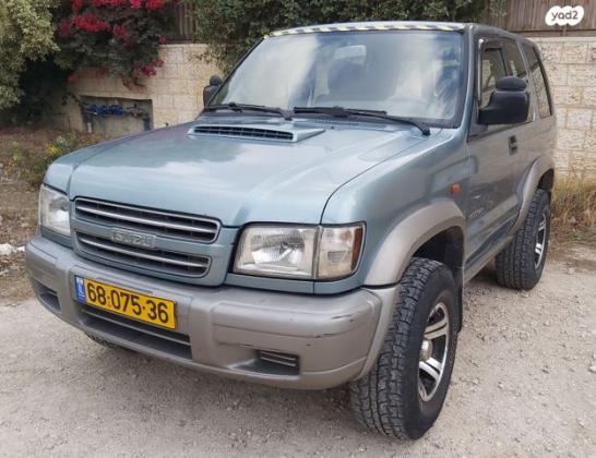 איסוזו טרופר קצר 4X4 S ידני דיזל 3.0 (159 כ''ס) דיזל 2002 למכירה בירושלים