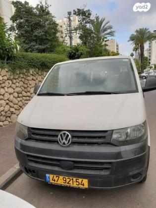 פולקסווגן טרנספורטר מסחרי/נוסעים Kombi קצר אוט' דיזל 2-3 מק' 3 דל' 2.0 (140 כ"ס) דיזל 2015 למכירה בגני תקווה