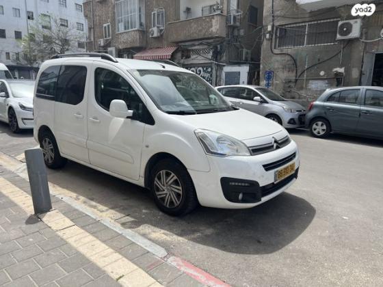 סיטרואן ברלינגו דור 2 (2008-2019) MLS Comfort PK ידני דיזל 5 מק' 1.6 (92 כ"ס) דיזל 2016 למכירה בתל אביב יפו