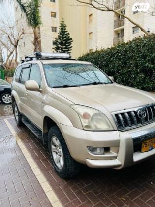 טויוטה לנד קרוזר ארוך 4X4 Luxury אוט' דיזל 8 מק' 3.0 (173 כ''ס) דיזל 2008 למכירה ביפיע