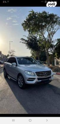 מרצדס ML Class 4X4 ML350 Bluetec Luxury אוט' דיזל 3.0 (258 כ''ס) דיזל 2012 למכירה בסח'נין