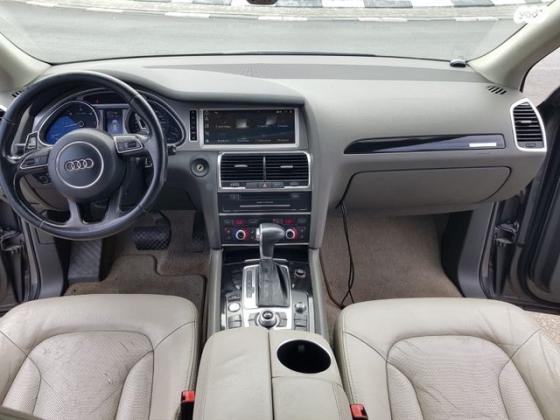 אאודי Q7 4X4 Luxury אוט' דיזל 7 מק' 3.0 (245 כ''ס) דיזל 2012 למכירה באשקלון