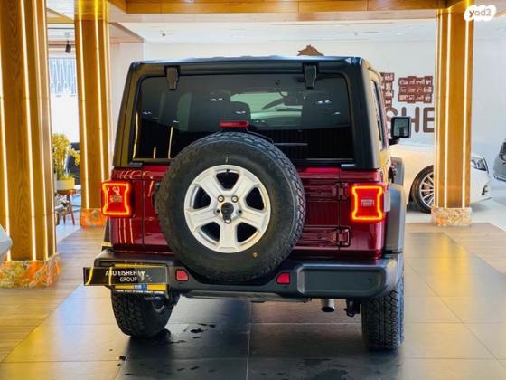 ג'יפ / Jeep רנגלר ארוך 4X4 4D Sport S אוט' 2.0 (272 כ''ס) בנזין 2022 למכירה בירושלים