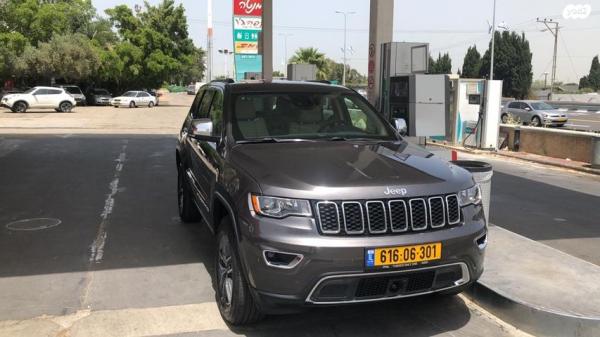 ג'יפ / Jeep גרנד צ'ירוקי 4X4 Limited אוט' 5 מק' 3.6 (286 כ''ס) ק'-2 בנזין 2019 למכירה בקדימה צורן