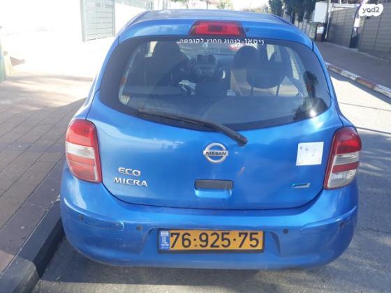 ניסאן מיקרה Visia אוט' 1.2 (80 כ''ס) בנזין 2011 למכירה בקרית מלאכי