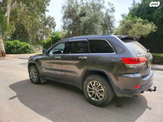 ג'יפ / Jeep גרנד צ'ירוקי 4X4 Limited אוט' 3.6 (282 כ"ס) בנזין 2016 למכירה בחולון